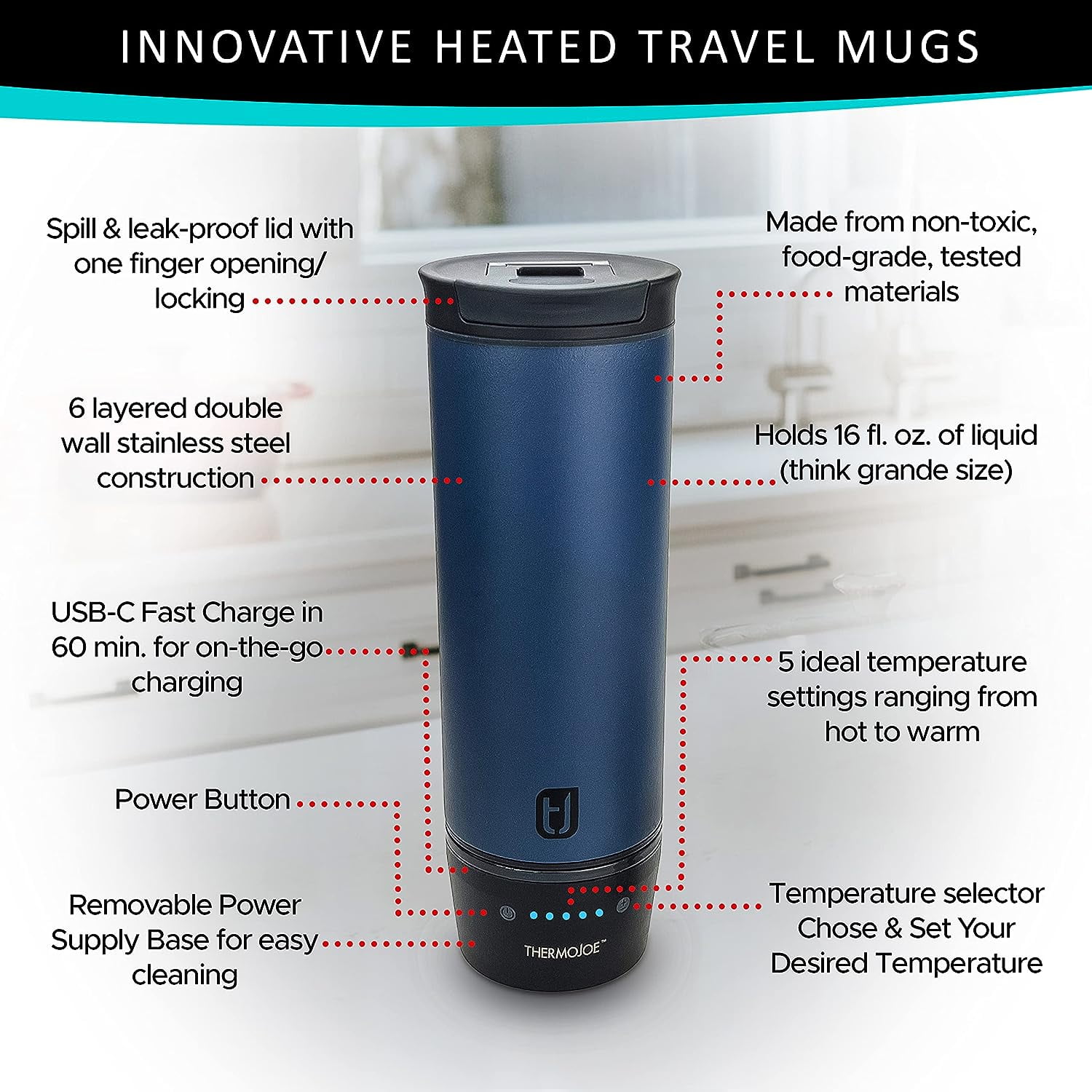 Innovative ThermoJoe Mugs & Accessories
