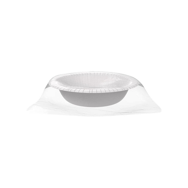Everyday Disposable Dinnerware, Individually Wrapped, Bowl, 12 oz, White, 500/Carton Everyday Disposable Dinnerware, Individually Wrapped, Bowl, 12 oz, White, 500/Carton