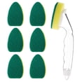 thumbnail image 1 of 1 Dish Wand and 7 Refill Replacement Heads Kitchen Dish Sponge with Handle Dish Wand Sponge for Kitchen Sink Cleaning, 1 of 5