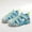 F-213Sky Blue, variant on ZHOGXU Baby Kids Girls Sandals Soft Sole Non Slip Closed Toe Comfortable Stylish Shoes For Outdoor Play And Daily Wear,Blue,4-4.5 Years