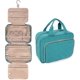 thumbnail image 2 of Bolsa de aseo colgante de viaje Izer de maquillaje con bolsa transparente aprobada por TSA Bolsa de maquillaje para artículos de tocador de tamaño, Lar- #yogu, 2 of 5