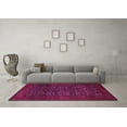 thumbnail image 3 of Ahgly Company Indoor Round Persian Pink Traditional Area Rugs, 3' Round, 3 of 4