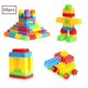 thumbnail image 2 of 66 pequeños bloques de construcción de plástico para niños empaquetados en cajas de almacenamiento, coloridos, 2 of 5