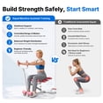 thumbnail image 6 of MERACH Deep Squat Machine with Handle, Adjustable Squat Assist Trainer for Home Gym, Hold up to 350lbs, 6 of 11