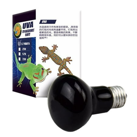

Reptile Heat Bulb | High Intensity UVA Light Bulb | Heating Light for Reptiles and Amphibian Use Basking Light for Turtle Bearded Dragon Lizard