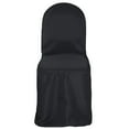 thumbnail image 2 of Your Chair Covers - Polyester Chair Covers Black, 2 of 3