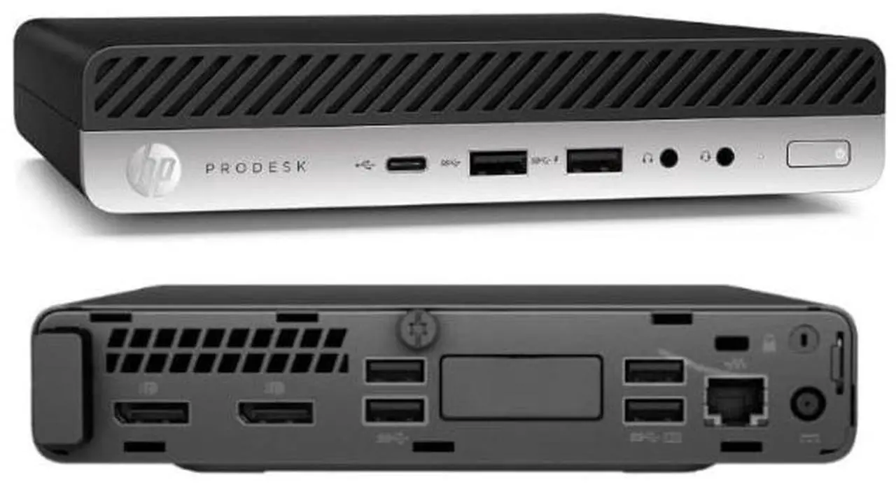 Restored HP ProDesk 600 G5 MINI Desktop Intel Core i5-9500T 16GB RAM 256GB SSD Windows 11 Pro (Refurbished)
