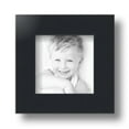 thumbnail image 2 of ArtToFrames 4" x 4" Black Satin Picture Frame, 4x4 inch Black MDF Poster Frame (WOM-5180), 2 of 8