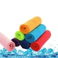 thumbnail image 4 of Floleo Cooling Towel,Ice Towel,Microfiber,Soft Breathable Chilly Towel Stay Cool For Yoga,Sport,Gym,Workout,Camping,Fitness,Running,Workout & More Activities, 4 of 4