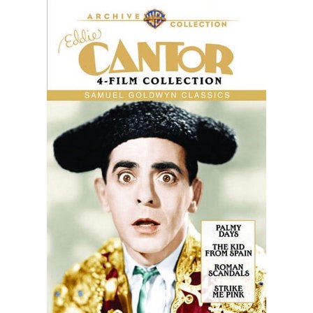 Eddie Cantor 4-Film Collection: Samuel Goldwyn Classics (DVD), Warner Archives, Music & Performance