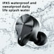 thumbnail image 5 of Auriculares estéreo binaurales inalámbricos con Bluetooth 3, miniauriculares deportivos con Bluetooth y explosión lateral, 5 of 9