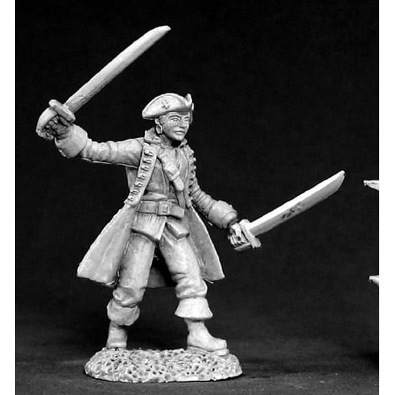 Reaper Miniatures Santoine De Fronze, Pirate #03378 Dark Heaven Unpainted Metal