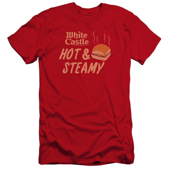White Castle - Hot & Steamy - Premium Slim Fit Short Sleeve Shirt - XX-Large
