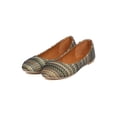 thumbnail image 5 of New Women Refresh Fancy-01 Mixed Media Tribal Multicolored Ballet Flat, 5 of 6