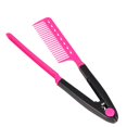 thumbnail image 3 of Fashion V Type Hair Straightener Comb DIY Salon Hairdressing Styling Tool, 3 of 6
