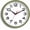 C_green, variant on Wall Clock Silent Non-Ticking Modern Clock Battery Operated 8 Inch Small Classic Analog Decorative for Kitchen, Living Room, Office, Bedroom, Bathroom (Blue)