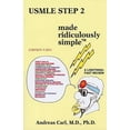 thumbnail image 1 of Pre-Owned USMLE Step 2 Made Ridiculously Simple (Paperback) 0940780992 9780940780996, 1 of 1