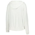 thumbnail image 3 of Women's Concepts Sport White Pittsburgh Penguins Accord Hacci Long Sleeve Hoodie Top, 3 of 3