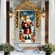 thumbnail image 5 of 35 X 72 Inch Christmas Door Cover Christmas Door Curtain Christmas Day Door And Wall Decoration Festival Party Decoration, 5 of 6