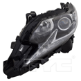 thumbnail image 4 of TYC 20-9758-01-9 Capa Certified Headlight Assembly Fits select: 2016-2018 LEXUS ES, 4 of 6