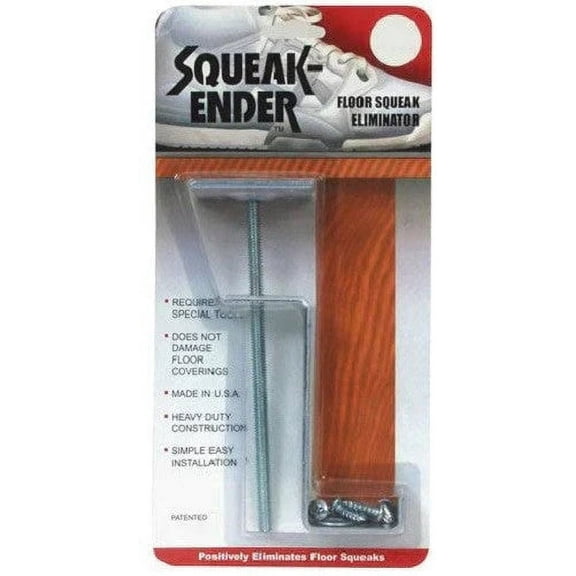 Squeak Ender 2084 Hardwood Floor / Subfloor Squeak Eliminator Bracket Kit - Quantity of 8