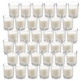 thumbnail image 1 of Vaso Votive Candles Housecret de color blanco cálido sin perfume (paquete de 36), 1 of 8