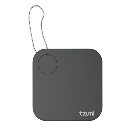 Tzumi Tag It GPS Tracker, Bluetooth Tracking Device Key Finder, Black, New