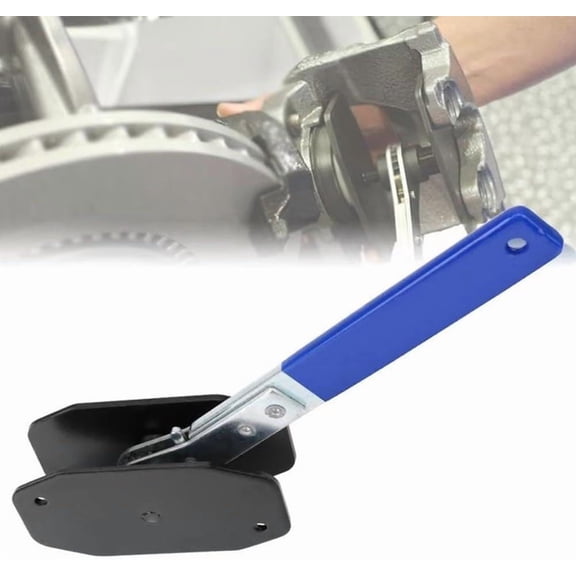 360° Rotating Ratchet Brake Caliper Tool, Break Caliper Compression Tool, Dual Piston Brake Calipers Compressor, Specialty Tools for Mechanics, Rotating Ratchet Brakes Calipers Tools(Blue)