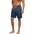 thumbnail image 3 of Tyhengta Men's Beach Pants Quick Drying Swimming Trunks Mesh Lining Leaf 40, 3 of 5
