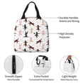 thumbnail image 5 of Lsque Yoga Labrador Retriever Pattern Lunch Bag Women/Men Insulated Lunch Box,Small Leakproof Cooler Food Lunch Containers Reusable High Capacity Lunch Tote Bags, 5 of 6