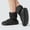 Black, variant on BXJX Girls Ballet Shoes Size 4(Big Kids), Soft-sole Breathable Slip-resistant Fleece Lined Kids Performance Shoes Pink