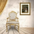 thumbnail image 3 of Gerard ter Borch 20x24 Gold Ornate Framed and Double Matted Museum Art Print Titled - The Music Lesson (1668), 3 of 4