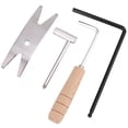 thumbnail image 4 of Accesorios para instrumentos musicales que incluyen 4 piezas de herramientas de reparación llave para guitarra no es fácil de dañar para amantes de los instrumentos guitarra ANGGREK Otros, 4 of 8