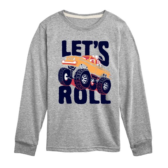 Instant Message - Transportation Boys' Long Sleeve Graphic T-Shirt