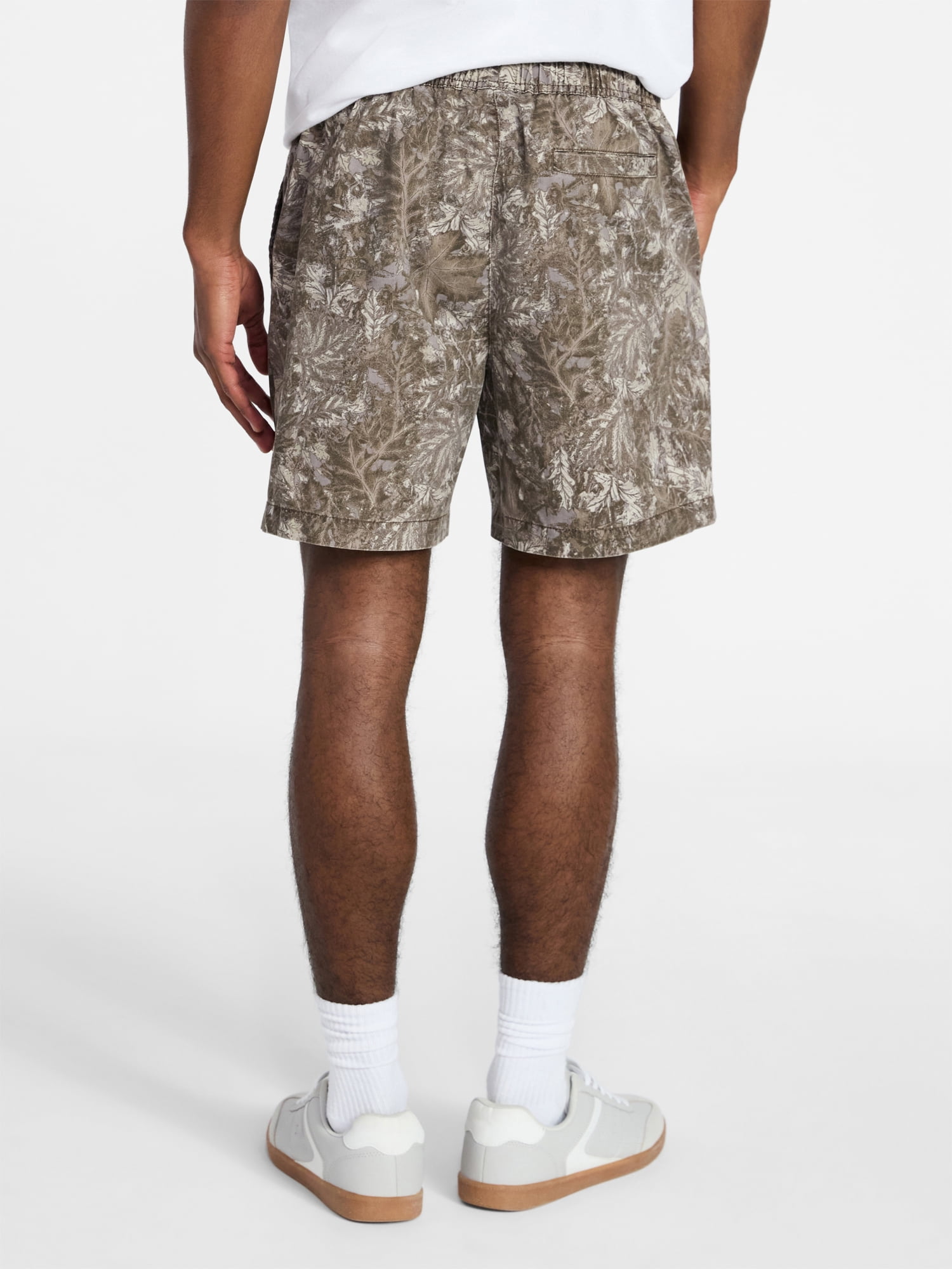 No Boundaries Flat Front Shorts, 6" Inseam, Men's XS-5XL