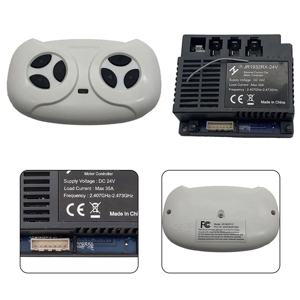 Récepteur 24V JR1932RX Compatible Télécommande 2.4G – Pour Voiture électrique Enfant (ensemble Complet Ou Pièces)