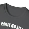 thumbnail image 3 of All Panic No Disco, Gildan Unisex Softstyle T-Shirt, Graphic Tee, S-3XL, 3 of 3