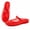 Red, variant on Women's Jelly Mesh Sandals Slip On Slides Closed Round Toe Design, Waterproof Summer Beach Shoes for Women