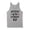 Grey, variant on Keeper of the Gender Tank Top Unisex Large White