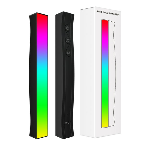 Luz de ambiente de competición eléctrica modelo 3D privada, luz de ritmo musical, luz de ambiente portátil para exteriores, luz genial para automóvil
