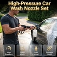 thumbnail image 5 of Turn Any Hose Into A High Pressure Water Cleaning Jet, 2026 New Power Jet Water with High Pressure Hose Nozzle, Multi Function Lawn & Garden Watering Sprayer for Yard Car, 5 of 7