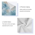 thumbnail image 4 of 3 Piece Bath Towels Set Bath Towel, Hand Towel and Face Towel for Bathroom, Gym, Hotel Watercolor Blue Butterflies, 4 of 8
