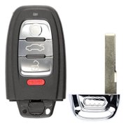 KeylessOption Keyless Entry Remote Control Car Smart Key Fob Replacement for Audi IYZFBSB802