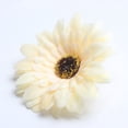 thumbnail image 4 of 10 piezas pequeñas cabezas de gerbera de seda artificiales flores de margarita de imitación mezcladas champán Sunnimix Cabeza de la flor, 4 of 8