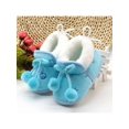 thumbnail image 3 of LEZZO Baby Girl Winter Warm Plush Half Boots Toddler Soft Sole Anti-slip Shoes for 0-18M, 3 of 6