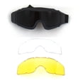 thumbnail image 2 of Gafas para deportes al aire libre con 3 lentes intercambiables Gafas todoterreno Visión nocturna Gafas de seguridad resistentes al impacto para montar en bicicleta YUNYI BRAND Deportes, 2 of 8