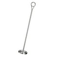thumbnail image 2 of destyer Porte-Signe Porte-Cartes Porte-Table en Acier Inoxydable pour Hôtel Argenté 40cm, 2 of 9