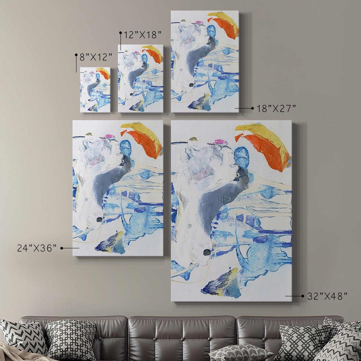 Evidence II Premium Gallery Wrapped Canvas - Ready to Hang