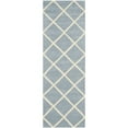 thumbnail image 5 of SAFAVIEH Chatham CHT720B Handmade Blue / Ivory Rug, 5 of 10