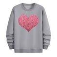 thumbnail image 6 of PNTUTB Men's Valentine's Day Fashion Print Casual Long Sleeve Crew Neck Pullover Loose Comfortable Sweatshirts, 6 of 6
